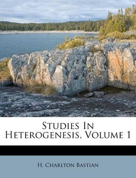 portada studies in heterogenesis, volume 1