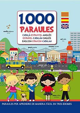 portada 1000 Paraules -Trilingue- (Base Kids) (en Catalá)