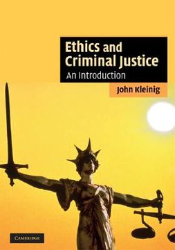 portada Ethics and Criminal Justice Paperback: An Introduction (Cambridge Applied Ethics) (en Inglés)