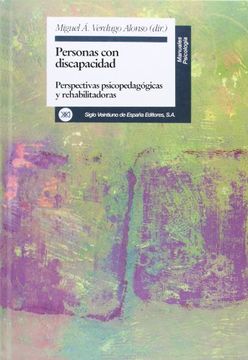 portada Personas con Discapacidad: Perspectivas Psicopedagógicas y Rehabilitadoras (Manuales) (in Spanish)