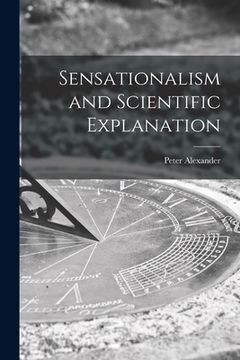 portada Sensationalism and Scientific Explanation (en Inglés)