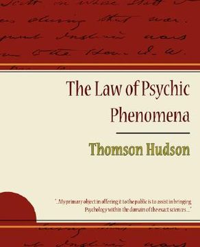 portada law of psychic phenomena - thomson hudson