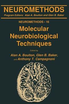 portada Molecular Neurobiological Techniques (in English)