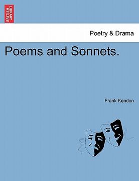 portada poems and sonnets. (en Inglés)