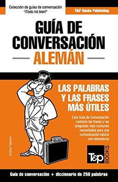 portada Guía de Conversación Español-Alemán y Mini Diccionario de 250 Palabras (in Spanish)