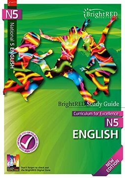 portada Brightred Study Guide National 5 English - new Edition (en Inglés)