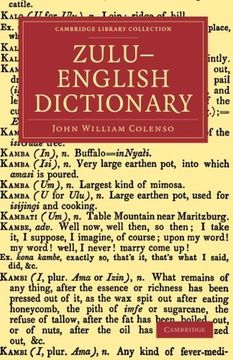 portada Zulu-English Dictionary Paperback (Cambridge Library Collection - Linguistics) (in English)