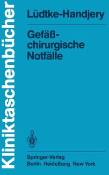 portada Gefäßchirurgische Notfälle (Kliniktaschenbücher) (German Edition)