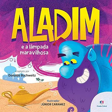portada Aladim e a Lâmpada Maravilhosa (en Portugués)