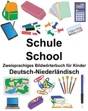 portada Deutsch-Niederländisch Schule/School Zweisprachiges Bildwörterbuch für Kinder