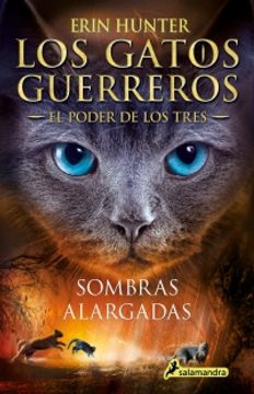 portada Sombras Alargadas (Los Gatos Guerreros | el Poder de los Tres 5) (in Spanish)