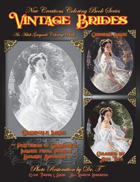 portada New Creations Coloring Book Series: Vintage Brides 