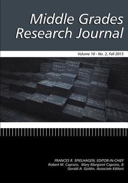 portada Middle Grades Research Journal Volume 10, Issue 2, Fall 2015 (en Inglés)