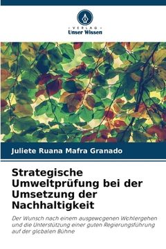 portada Strategische Umweltprüfung bei der Umsetzung der Nachhaltigkeit (in German)