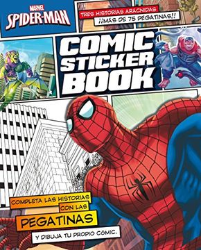 portada Spiderman: Comic Sticker Book