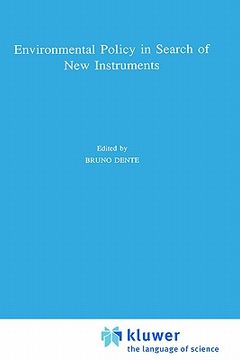 portada environmental policy in search of new instruments