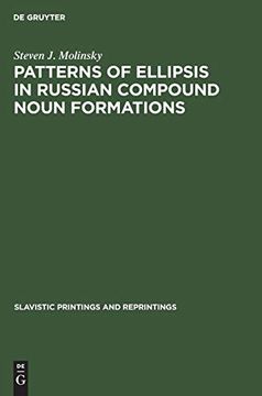 portada Patterns of Ellipsis in Russian Compound Noun Formations (en Inglés)