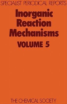 portada inorganic reaction mechanisms: volume 5 (en Inglés)