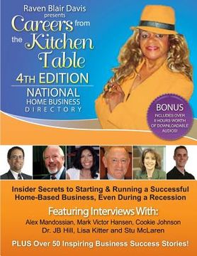 portada Careers from the Kitchen Table Home Business Directory 4th Edition (in English)
