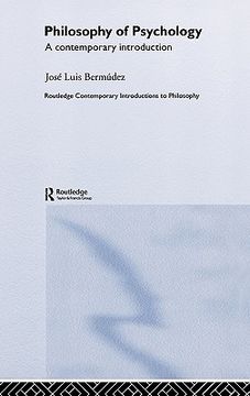 portada philosophy of psychology: a contemporary introduction