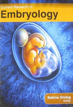 portada Current Research in Embryology (en Inglés)