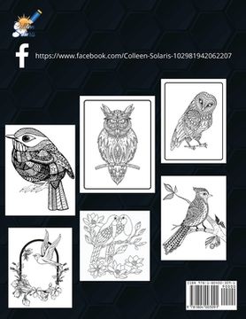 portada Birds Coloring Book (in English)