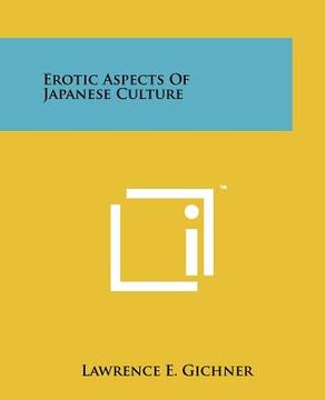 portada erotic aspects of japanese culture (en Inglés)