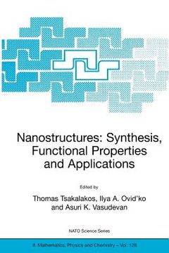 portada nanostructures: synthesis, functional properties and applications (en Inglés)
