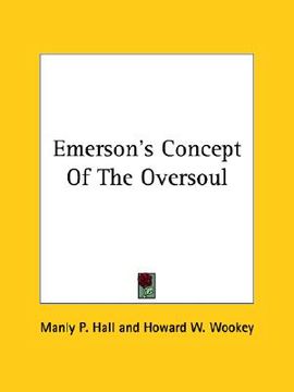 portada emerson's concept of the oversoul (en Inglés)