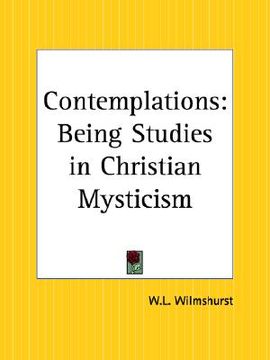 portada contemplations: being studies in christian mysticism (en Inglés)