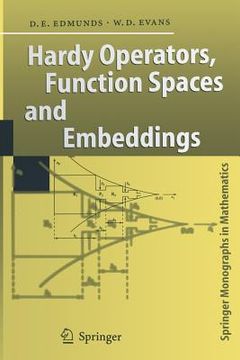 portada hardy operators, function spaces and embeddings