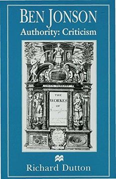portada Ben Jonson: Authority: Criticism