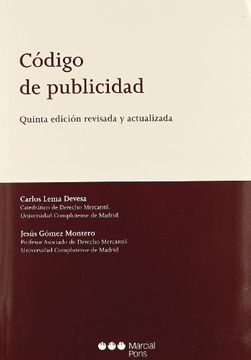 portada codigo de publicidad (5º ed) (in Spanish)