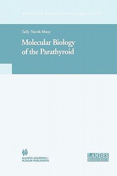 portada molecular biology of the parathyroid (en Inglés)