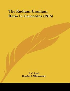 portada the radium-uranium ratio in carnotites (1915)