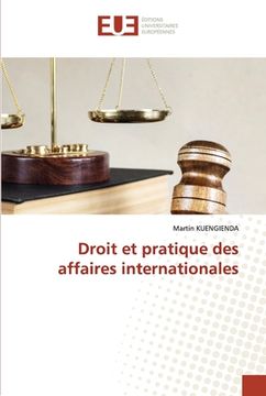 portada Droit et pratique des affaires internationales (en Francés)
