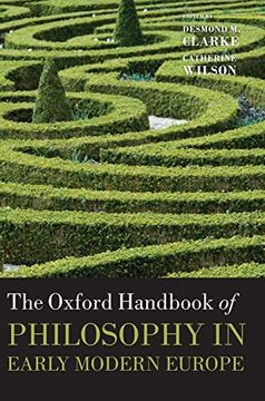 portada The Oxford Handbook of Philosophy in Early Modern Europe (in English)