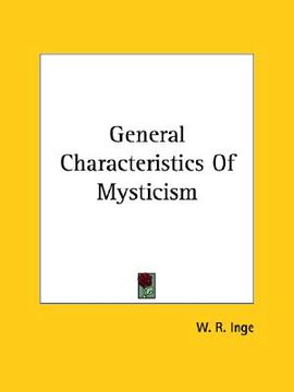 portada general characteristics of mysticism (en Inglés)