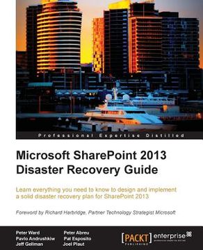portada Microsoft Sharepoint 2013 Disaster Recovery (en Inglés)