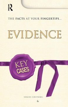portada Key Cases: Evidence (en Inglés)