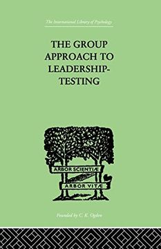 portada The Group Approach to Leadership-Testing (en Inglés)