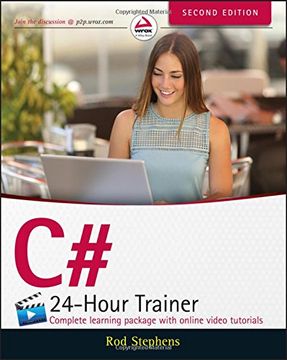 portada C# 24-Hour Trainer, 2nd Edition (en Inglés)