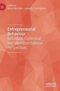 portada Entrepreneurial Behaviour: Individual, Contextual and Microfoundational Perspectives (en Inglés)