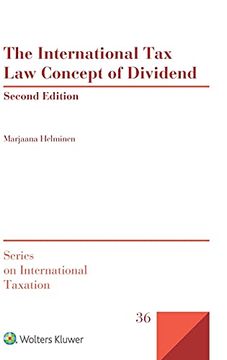 portada The International tax law Concept of Dividend (International Taxation) (in English)
