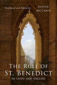 portada The Rule of St. Benedict in Latin and English (en Inglés)