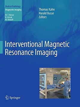 portada Interventional Magnetic Resonance Imaging (Medical Radiology) (en Inglés)