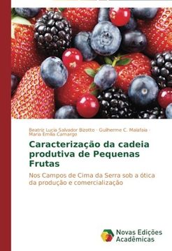 portada Caracterização da cadeia produtiva de Pequenas Frutas