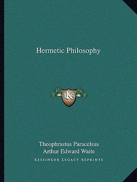 portada hermetic philosophy (in English)