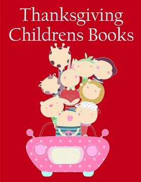 portada Thanksgiving Childrens Books: Fun and Cute Coloring Book for Children, Preschool, Kindergarten age 3-5 (in English)
