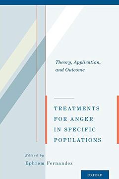 portada Treatments for Anger in Specific Populations: Theory, Application, and Outcome (en Inglés)